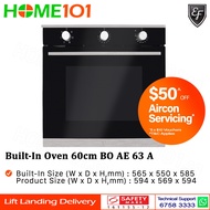EF Built-In Oven 60cm BO AE 63 A