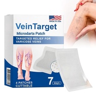 VeinTarget Microdarts Patch, Professional Varicose Veins Treatment for Legs, Gfuel Vein Target Patch