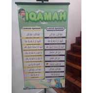 BUNTING LAFAZ IQAMAH DAN JAWAB IQAMAH