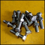 STAINLESS STEEL BOLT NUT 1/2 X 3 F593C THE 