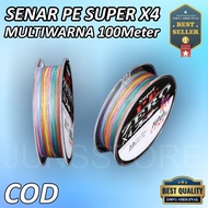 PE Super Line 100M X4 X8 PE Braided Line Fishing Line Thread MINHAN Zero Number 0.4 0.8 1.0 2.0 3.0