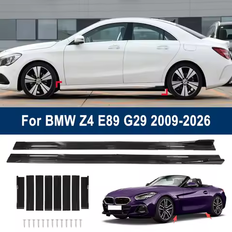 For BMW Z4 E89 G29 2009-2026 2010 Car Side Skirt Splitters Extended Side Spoiler Sport Body Kit Bump