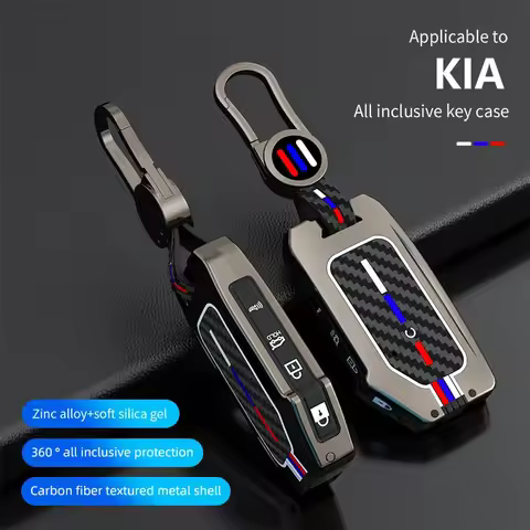 Car Key Case Cover Shell For Kia Sportage 2023 Kia Ray Sorento Soul Telluride Cerato 2020 K5 K8 2022