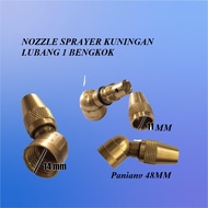 NOZZLE NOZZLE/ 1-HOLE BRASS ELECTRIC SPRAYER SPRAYER SPRAYER
