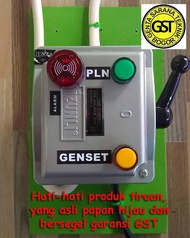 Tuas Pemindah listrik PLN ke Genset / ATS 30A cam starter ohm saklar