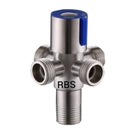 Stop Kran Shower Stainless Cabang 4 | Stop Kran Cabang Air Kamar Mandi Terbaik