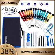 KALAIDUN Screwdriver Set 33 In 1 Precision Screwdriver Torx  Mobile Phones Repair Tools Kit Opening