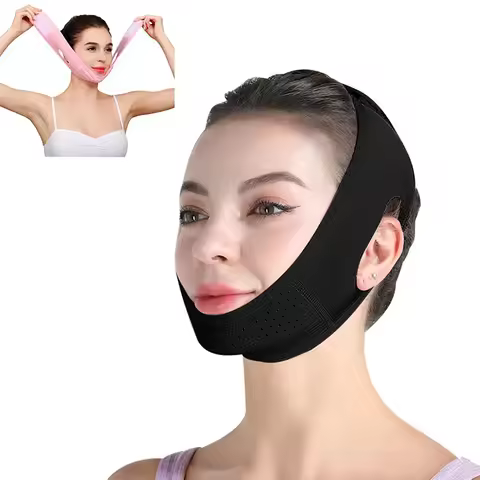 Double Chin Face Sheath Masque Double Menton Face Bandage Slimming Double Chin Mask Lifting Band Vis