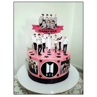 BTS GROUP Cake Topper