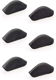 Black Rubber Nose Pads Pieces Buds fit Oakley Crosslink Glass Eyeglasss Frames Regular Euro Size