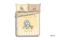 Minions卡通純棉印花床品套裝 - 單人 (DM023FDS36+DM023QCC60)