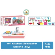 YOFI (F008) KITCHEN DISHWASHER ELECTRIC / TOYS / CHILDREN'S TOYS / DISHWASHER TOYS / GIRLS' TOYS / G