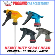TW Heavy Duty Trigger Spray Head Bottle Foam Sprayer Tinted Solution Chemical PPF Bigger Water Outpu