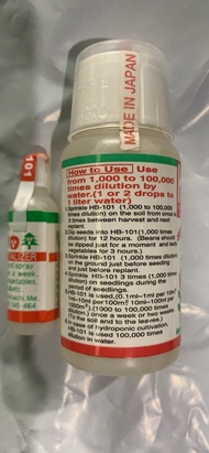 Phân hữu cơ Organic tăng năng suất giải độc đất ra rễ nhanh Flora Plant Vitalizer HB-101 Nhật Bản