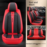 Perdana Axia Bezza Myvi Vivo V6 Vios 2011-2018 Hilux Inspira Half Leather Car Seat Cover 5-seater Universal Car Seat Cover Waterproof And Breathable All Seasons 4  5
