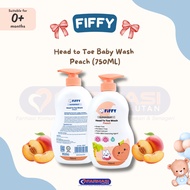 FIFFY HEAD TO TOE BODY WASH CUTIE TARTY PEACH (750ML)