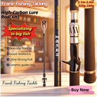 XH Heavy Cover Rod – 28lbs Test, X-Wrap Carbon, for Snakehead, 2.1–2.4m