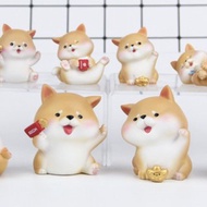 招財柴犬四寶公仔 擺飾 送禮