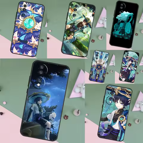 Genshin Impact Wanderer Case For Honor 200 Lite Magic 7 5 6 Pro Honor X9c X9b X9a X8b X8a X8 X9 50 7