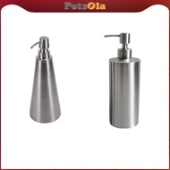 [PETSOLA] Set of 2 Pump Soap Dispenser Bathing Shampoo Body Wash Foam Bottle Bathroom 1# 550ml +3# 8