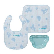 LE CREUSET - Baby Daily Gift Set Pastel Blue ,平行進口 禮品裝 禮物 BB 嬰兒每日禮物套裝粉彩藍色