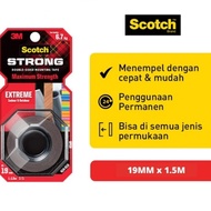 3M Double Tape Scotch Extreme 414-S19 - 19 mm x 1.5 Meters