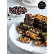 Kek Lapis Legit Coklat - Choc Chip