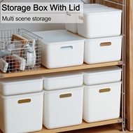 [SG Seller ]Specool® Storage Box With Lid Space Savers Living Room Organizer Kitchen Storage Bathroom Storage Box+Cover