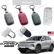 [READY STOCK] Proton e.MAS 7 PHEV Key Kunci Cover Leather TPU Protect Soft Cover for Proton e.MAS 7 