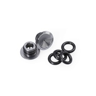 Enhance Your Bike's Aesthetics with Absolute Black Bar Plugs for MTB, Brompton and Road Bike