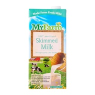 MyFarm ™ UHT Skimmed Fresh Milk - Made in France [1L] MyDairyMilk Singapore