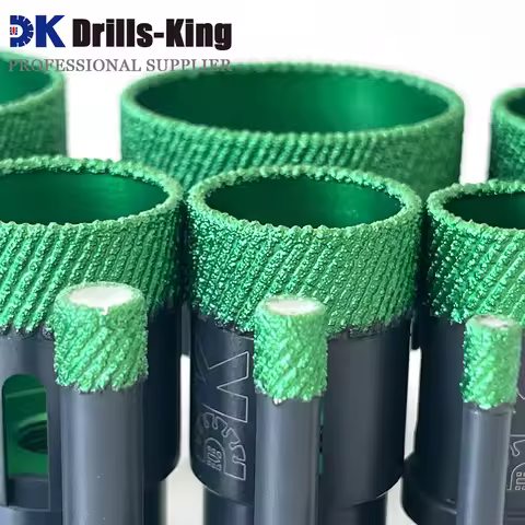 New Type 6mm-68mm Diamond Drilling Bit Marble Ceramic Tile Crown Hole Saw Cutter Dry Core Drill Bit 
