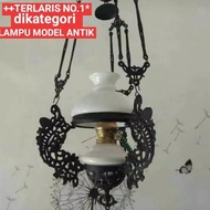 Lampu gantung hias antik joglo