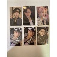 Photocard straykids official 5 star album bangchan hyunjin jisung