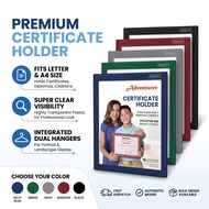 1pcs Certificate Holder Letter A4 and Long A3 Legal Size Asstd Colors