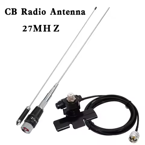 27MHZ CB Radio Antenna BNC Male PL259 forfor ICOM IC-V8 Kenwood TK100 Motorola HT440 HT90 CB Walkie 