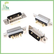Uloverun 7W2 10A/30A Gold Plated High Current Connector D-SUB Adapter 5 + 2 vn jacks