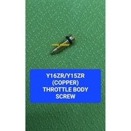 Y16ZR/Y15ZR V2(COPPER)THROTTLE BODY SCREW/SCREW THROTTLE BODY/YAMAHA SKUR THROTTLE BODY/SKUR ADJUSTI