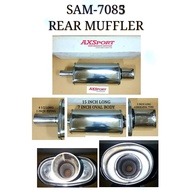 AXSPORT SPORT REAR MUFFLER 7085 TYPE