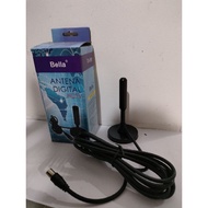 Indoor digital tv antena aerial c/w magnetic uhf