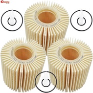 3x Car Engine Oil Filter For Lexus RX350 IS200T RX450h RC200t Toyota Highlander Camry Tacoma Venza S