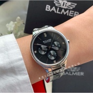 BALMER | 8157M SS-4 Multifunction Women Watch Mother of Pearl Dial Two-tone Ceramic Stainless Steel Sapphire Crystal