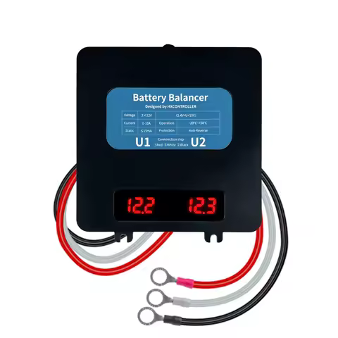 24V 48V 60V 72V 84V 96V Battery Equalizer With Digital Display Battery protector Battery Balancer Fo