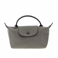 【LONGCHAMP】Le Pliage Xtra XS 迷你 牛皮 手提包 肩背包 斜背包 水餃包 斑鳩色 灰色 34205987P55