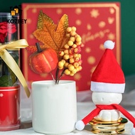 KOZEEY Simulated Maple Leaf Pumpkin Artificial Maple Leaf Branches Decorative