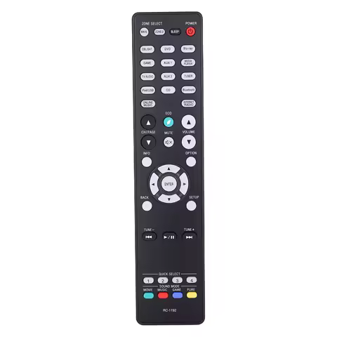 RC-1192 for Denon AV RECEIVER AVR-S900W AVR-X2100W AVR-X2200W Remote Remote Control&A22K