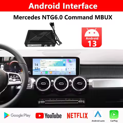 Android Interface for Mercedes NTG6.0 MBUX,Google Play&CarPlay,W177 W247 H247 X247 X253 V167 X167 C2