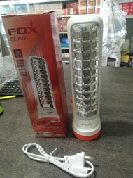senter emergency fox 709 atau 708 smd lebih terang dari led