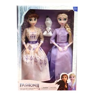 Fastshiping Toy Store 11.5นิ้วแช่แข็ง2เจ้าหญิงเอลซ่า Olaf Barbie ตุ๊กตาของเล่นของขวัญวันเกิดเด็กผู้ห