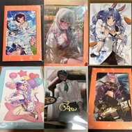 [現貨] 各款 HOLOLIVE VTUBER 親筆簽名  複製簽名 明信片  即影即有風卡片